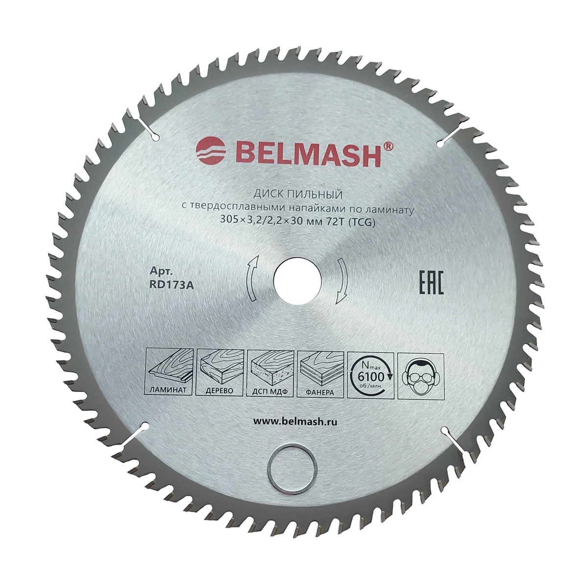 BELMASH 305x3,2/2,2x30 72T