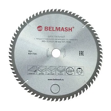BELMASH 305x3,2/2,2x30 72T