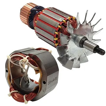 Статор электродвигателя для BELMASH J150/730A (в комплекте с ротором)