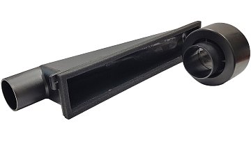 Кожух для отвода стружки с переходником 