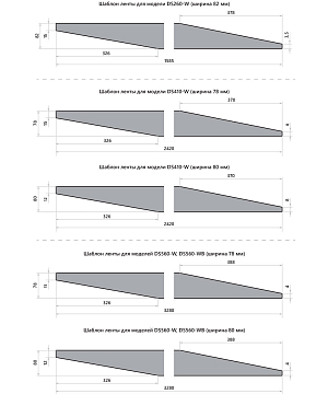 Лента шлифовальная BELMASH 80x25000 P220