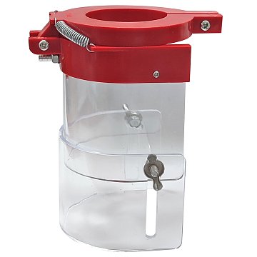 Защитный экран с кольцом зажимным в сборе