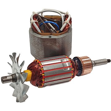 Статор и ротор электродвигателя  2200 Ватт