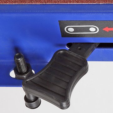 Рукоятка регулировки натяжения шлифовальной ленты