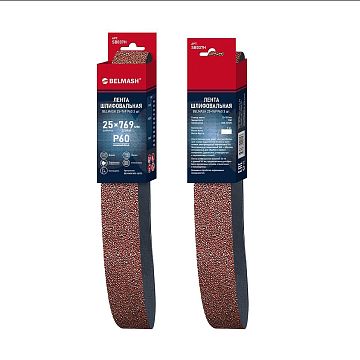 Лента шлифовальная BELMASH 25x769 Р60 3 шт.